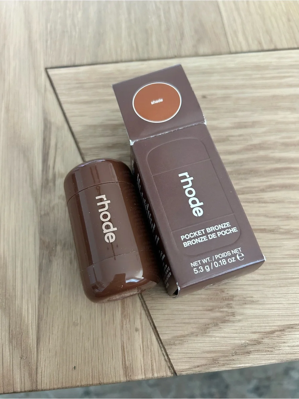 New Rhode Pocket Bronze Long-Wearing Cream Bronzer Shade
